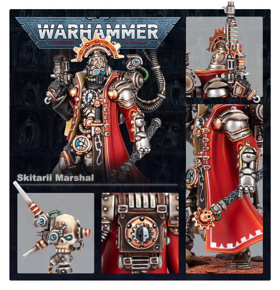 Adeptus Mechanicus: Skitarii Marshall – model detail