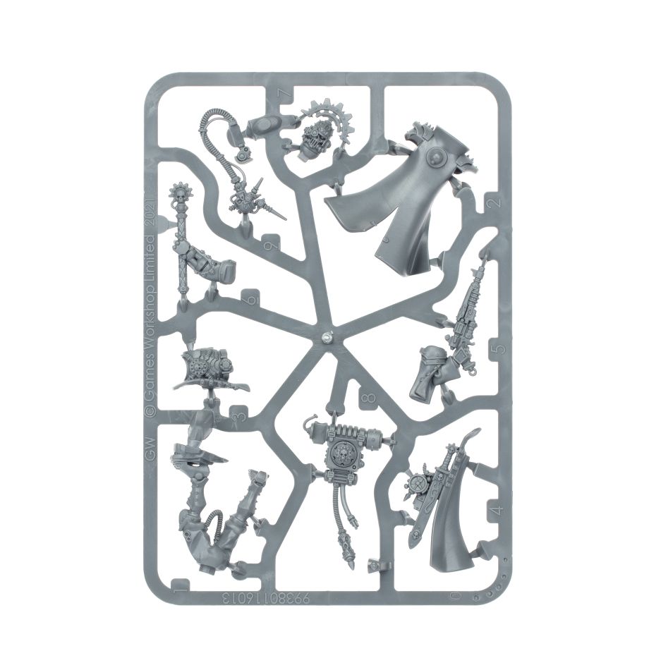 Adeptus Mechanicus: Skitarii Marshall – kit contents