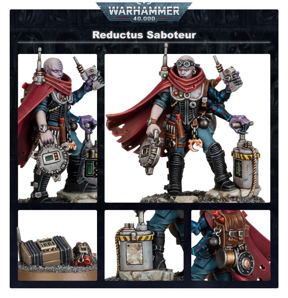 Reductus Saboteur – detail modelu