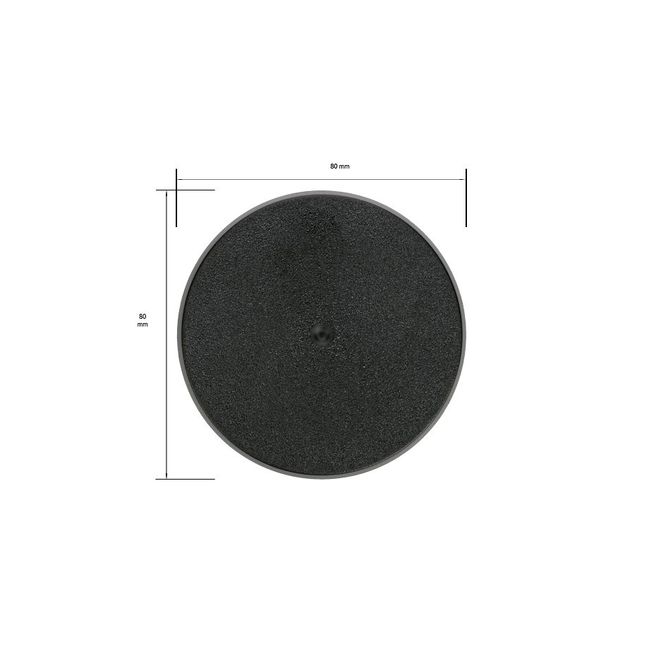 Citadel 80mm Round Base - view 1