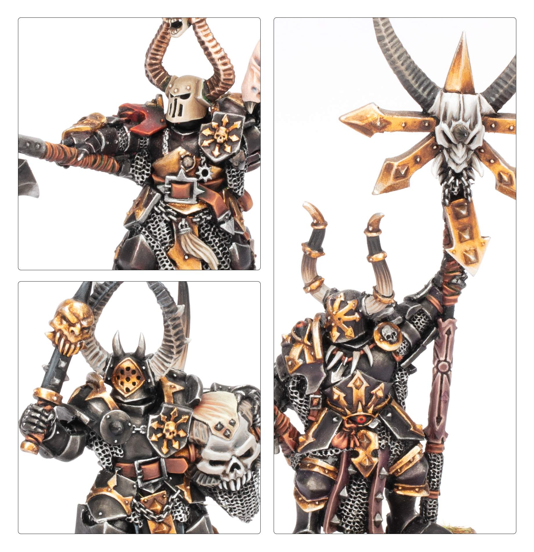 Acheter Warhammer - The Old World: Guerriers Du Chaos - Set De Renforts D Armee Des Maraudeurs Du Chaos 5011921253234