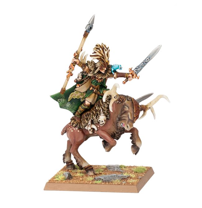 Wood Elf Noble on Great Stag - view 1