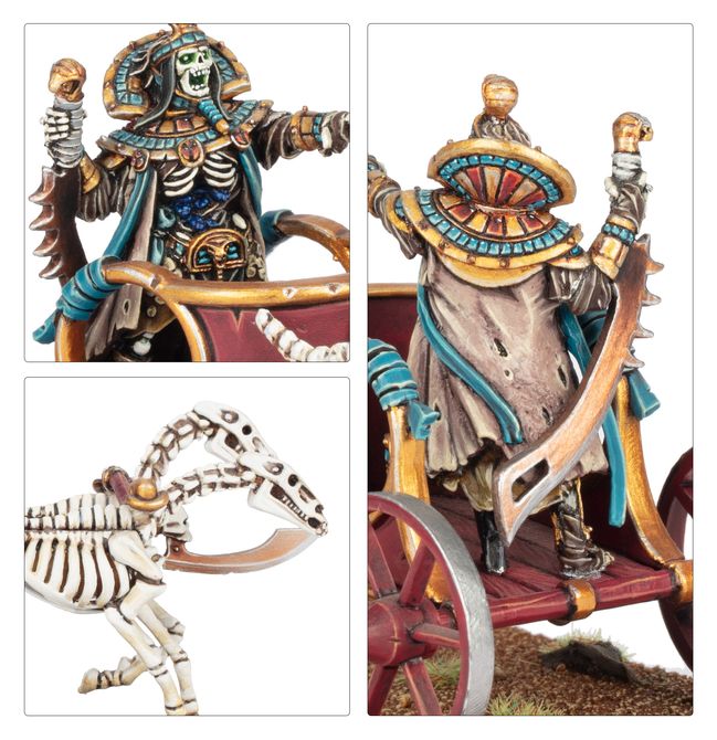 Tomb King on Chariot - view 2
