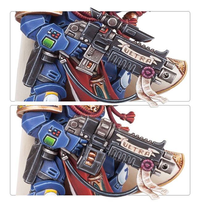Capitaine Space Marines Warhammer 40k, Figurine à Assembler Et Peindre, édition Web Exclusive OOP