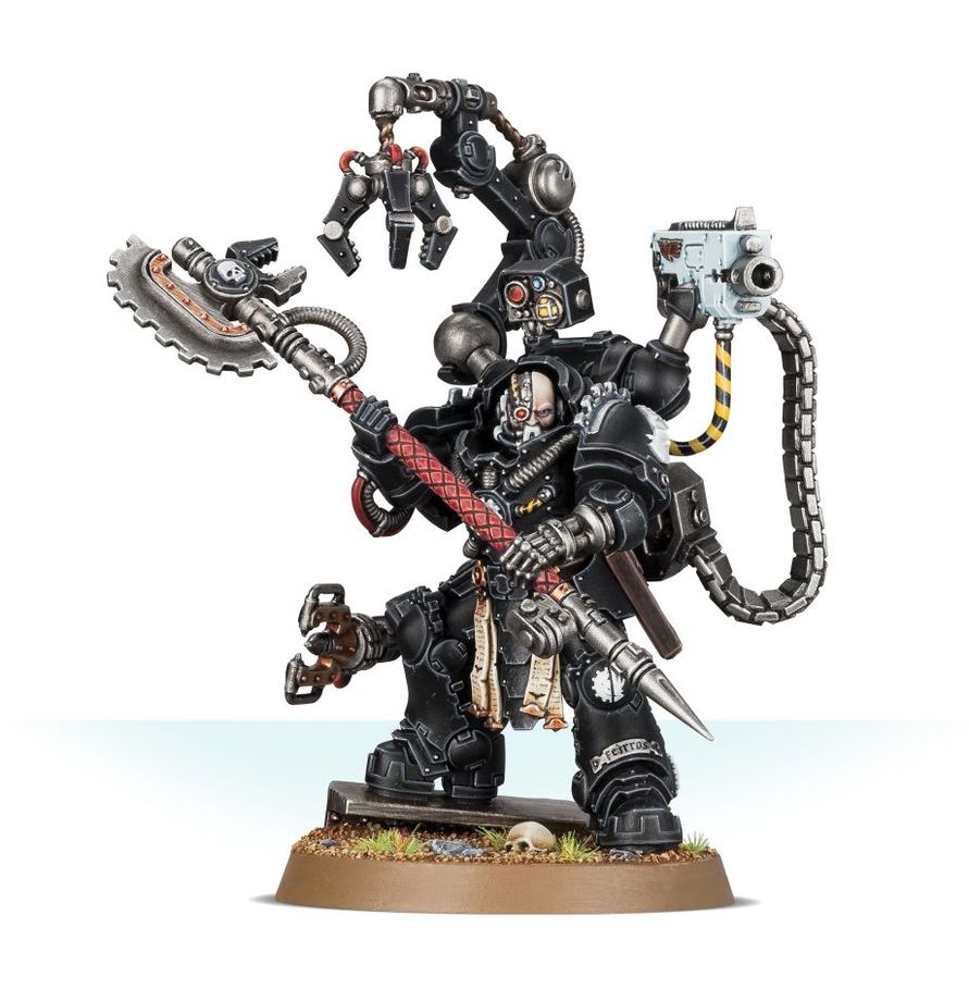 Warhammer 40k: Iron Hands - Iron Father Feirros box art
