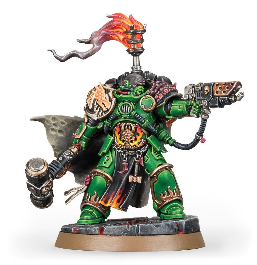 Warhammer 40k: Salamanders - Adrax Agatone box art