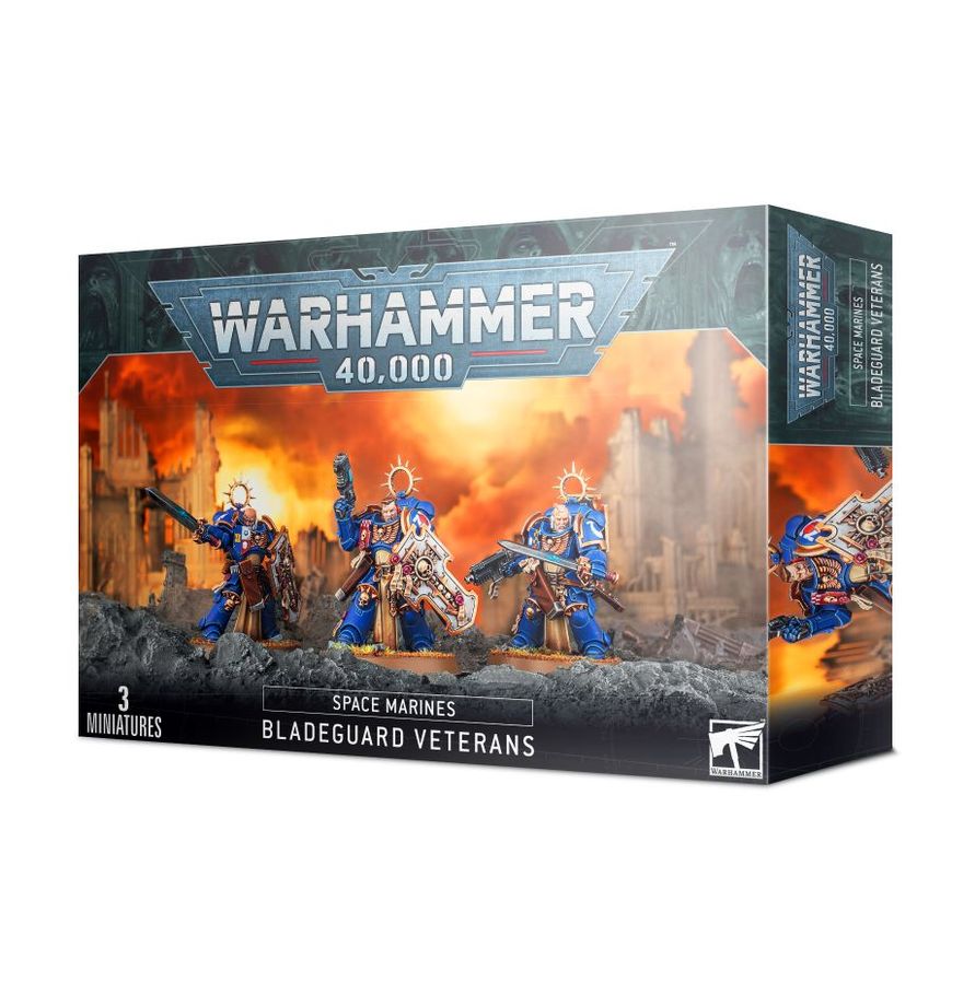 Warhammer 40K - Space Marines: Bladeguard Veterans