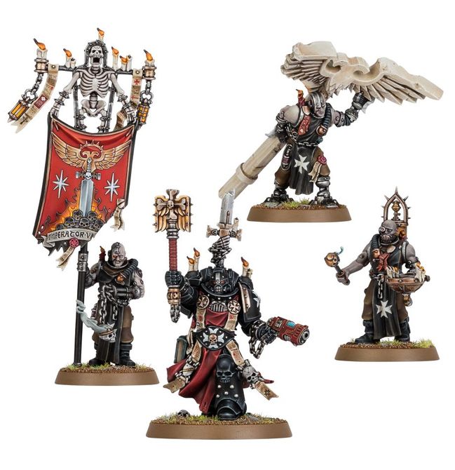 Chaplain Grimaldus & Retinue - view 1