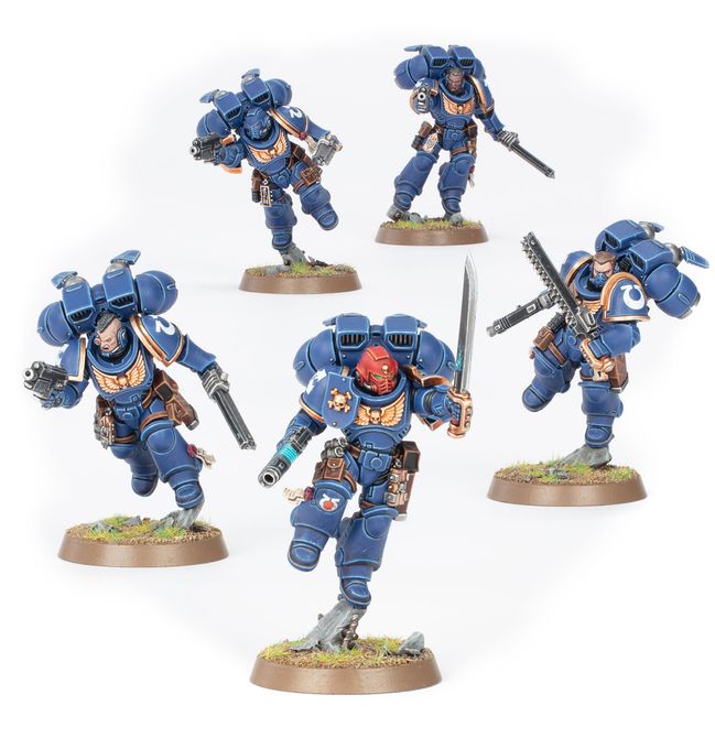 WH40K SpaceMarine PSYKER Hache ailé réacteur dorsal conversion peint