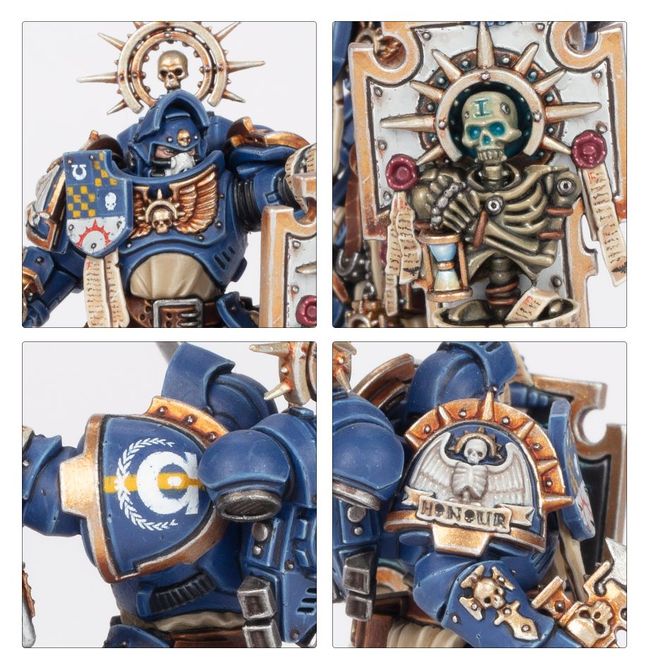 Games Workshop Warhammer 40,000 - Space Marine Capitaine Avec Pack De Saut Et Bouclier Relique