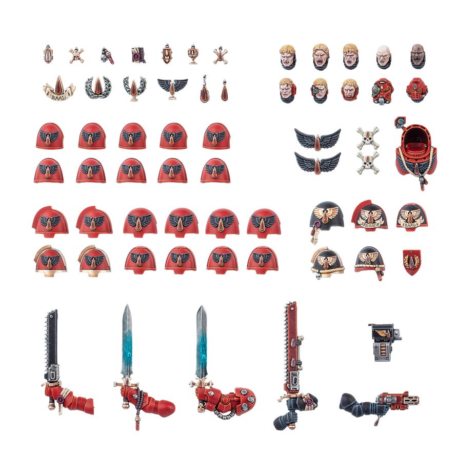 Blood Angels - Blood Angels Upgrades and Transfers box art