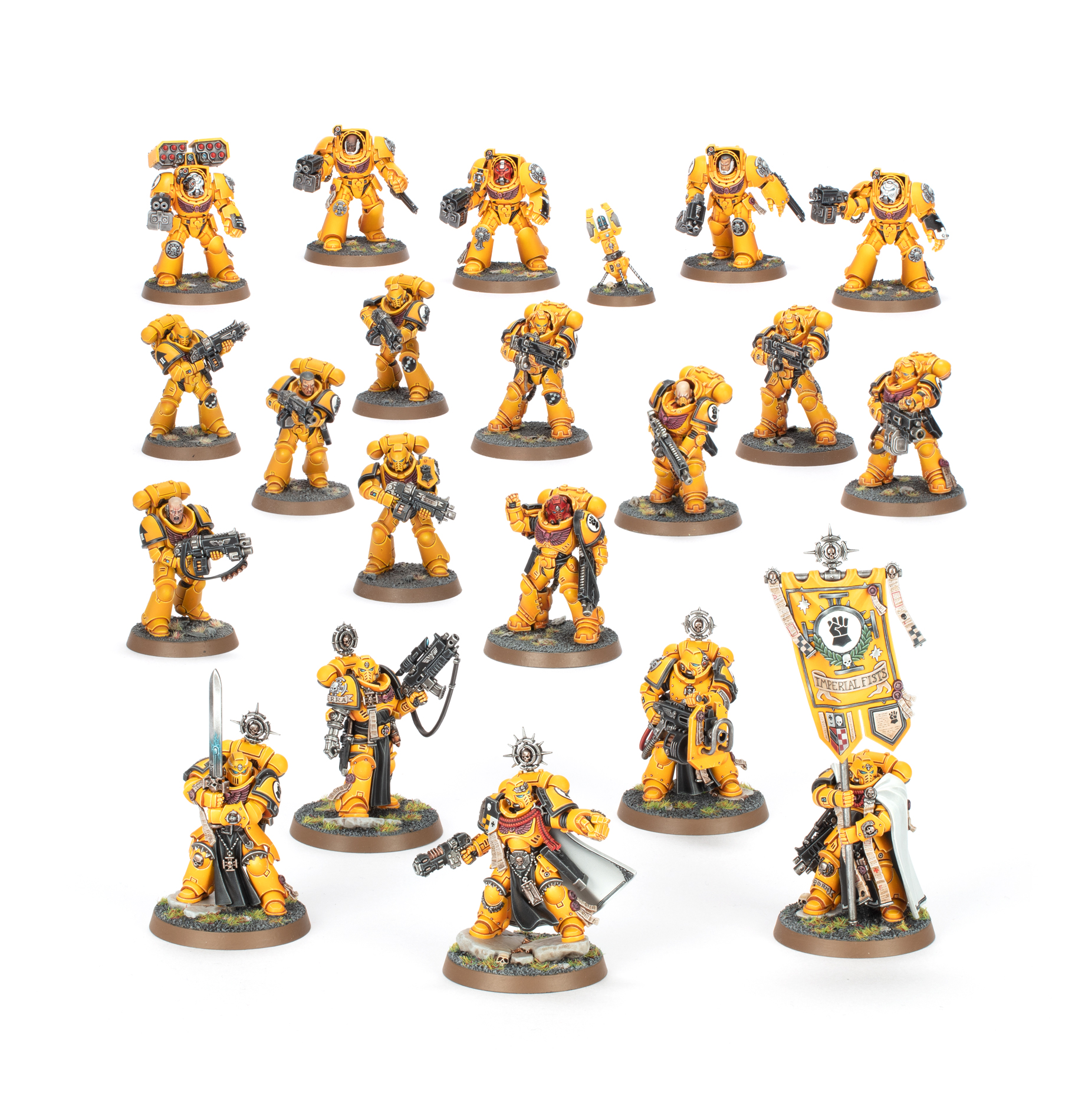 ウォーハンマー 40,000 コンバットパトロール IMPERIAL FISTS Combat Patrol: Imperial Fists