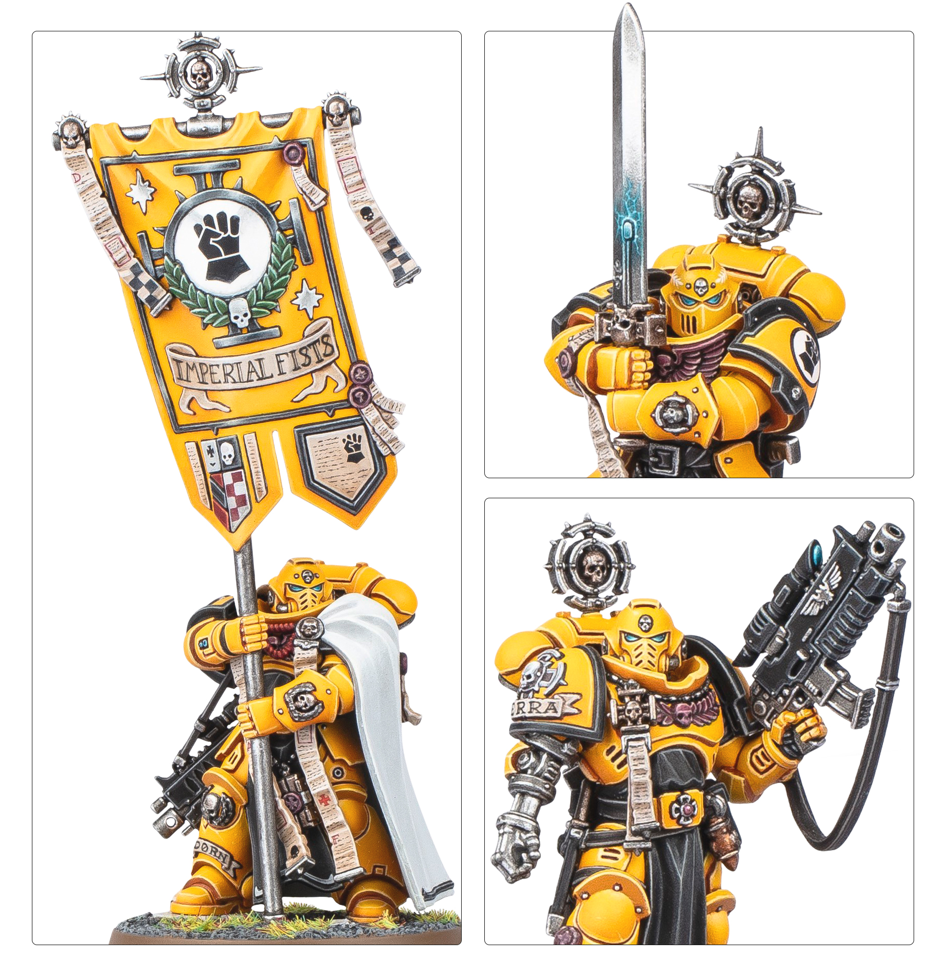 ウォーハンマー 40,000 コンバットパトロール IMPERIAL FISTS Combat Patrol: Imperial Fists