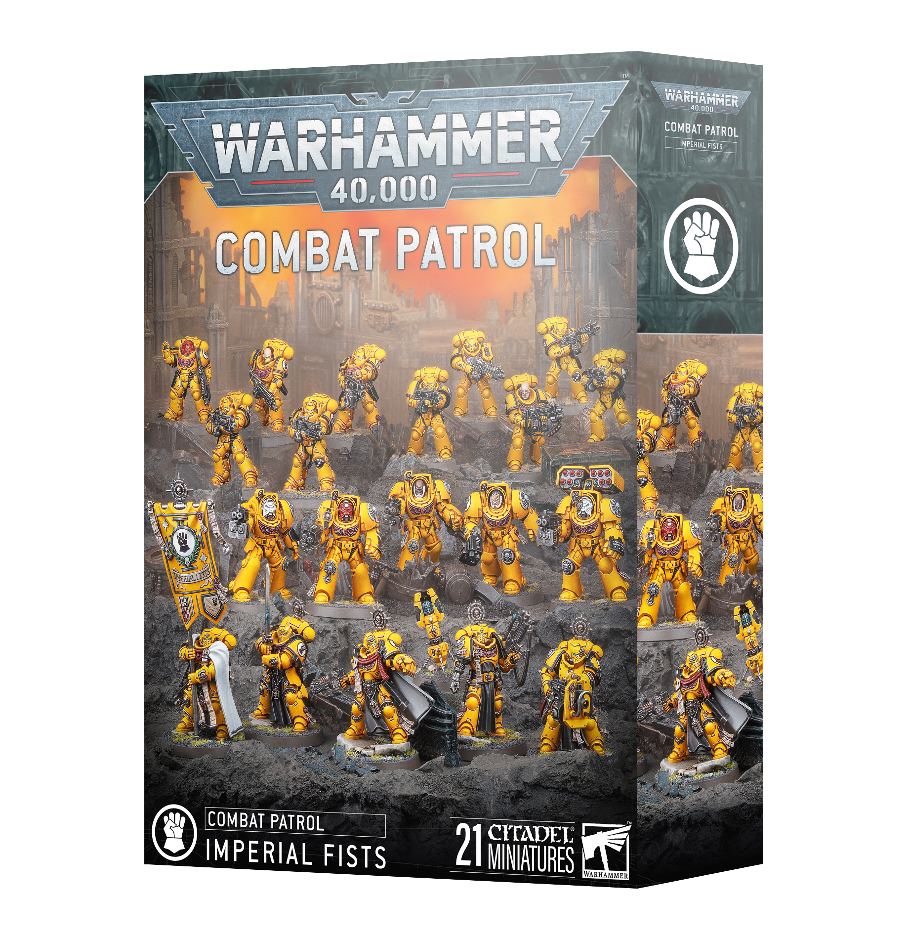ウォーハンマー 40,000 コンバットパトロール IMPERIAL FISTS Combat Patrol: Imperial Fists