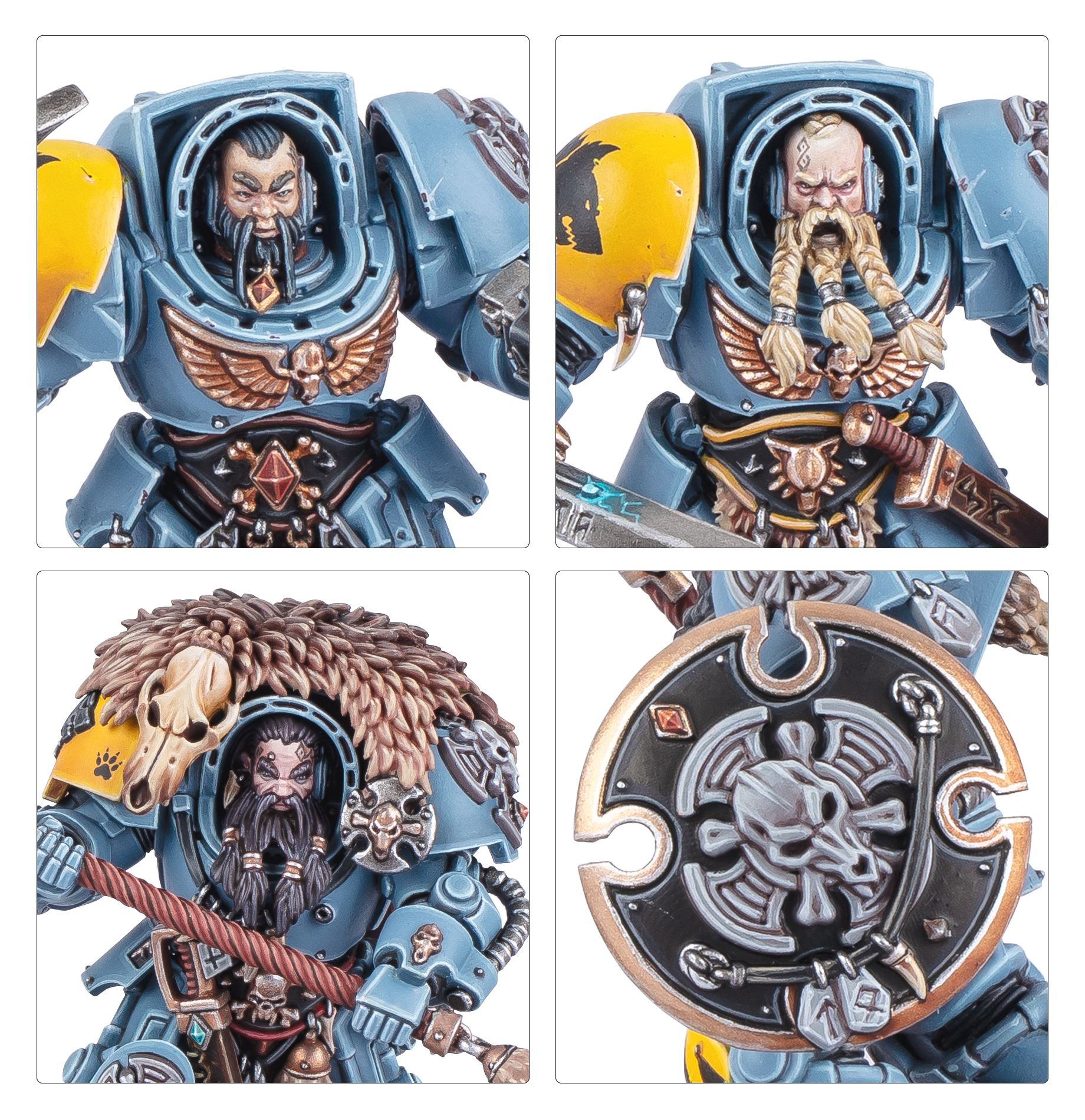 ミニカー Warhammer40,000CombatPatrol:Space Wolves Warhammer 40k Space Wolves Combat Patrol 9th Edition