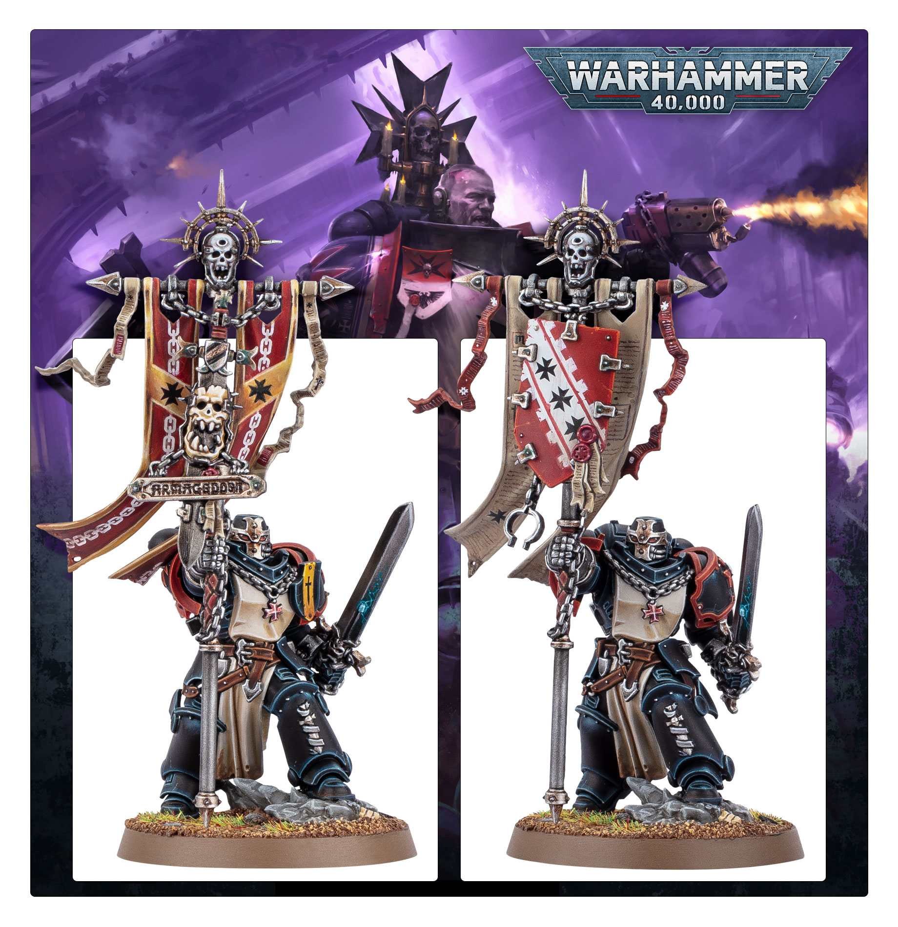 ●BLACK CRUSADERS 40k Black Templars Crusade Ancient - Preorder - Your Hobby Place