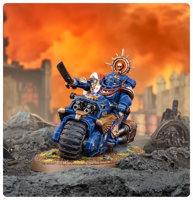Captain on Bike - view 4