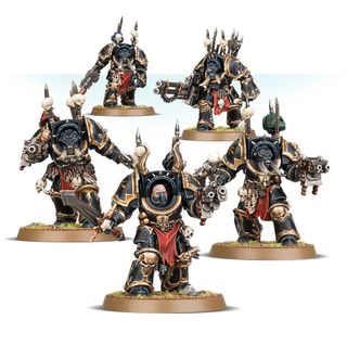 3 Motos Space Marines Du Chaos – Warhammer 40K – Occasion Bon état