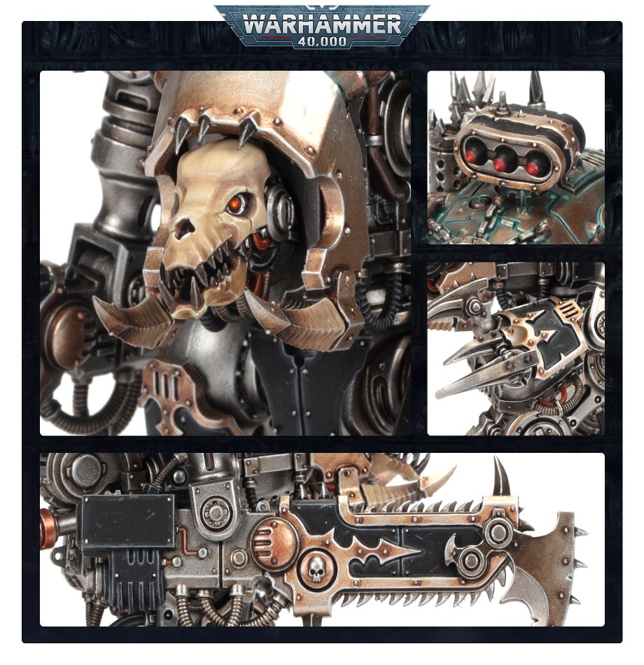 Warhammer 40K Chaos Knights War Dogs 2体 Games Workshop Warhammer 40,000 Chaos Knights: Wardogs - 2
