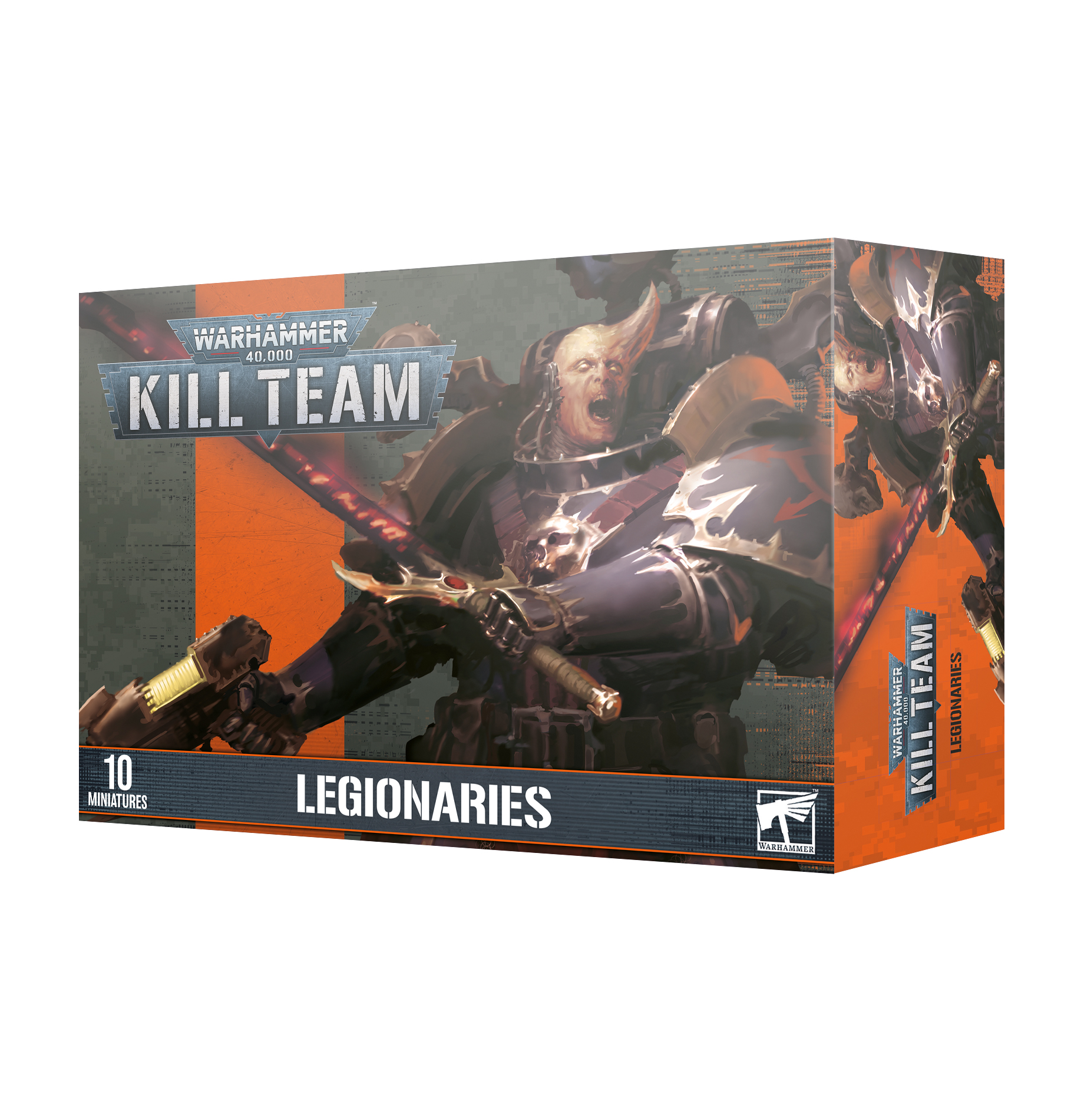 KILL TEAM プレーグマリーンプラモデル データカード付き ウォーハンマー キルチーム デスガード プレーグマリーン7体