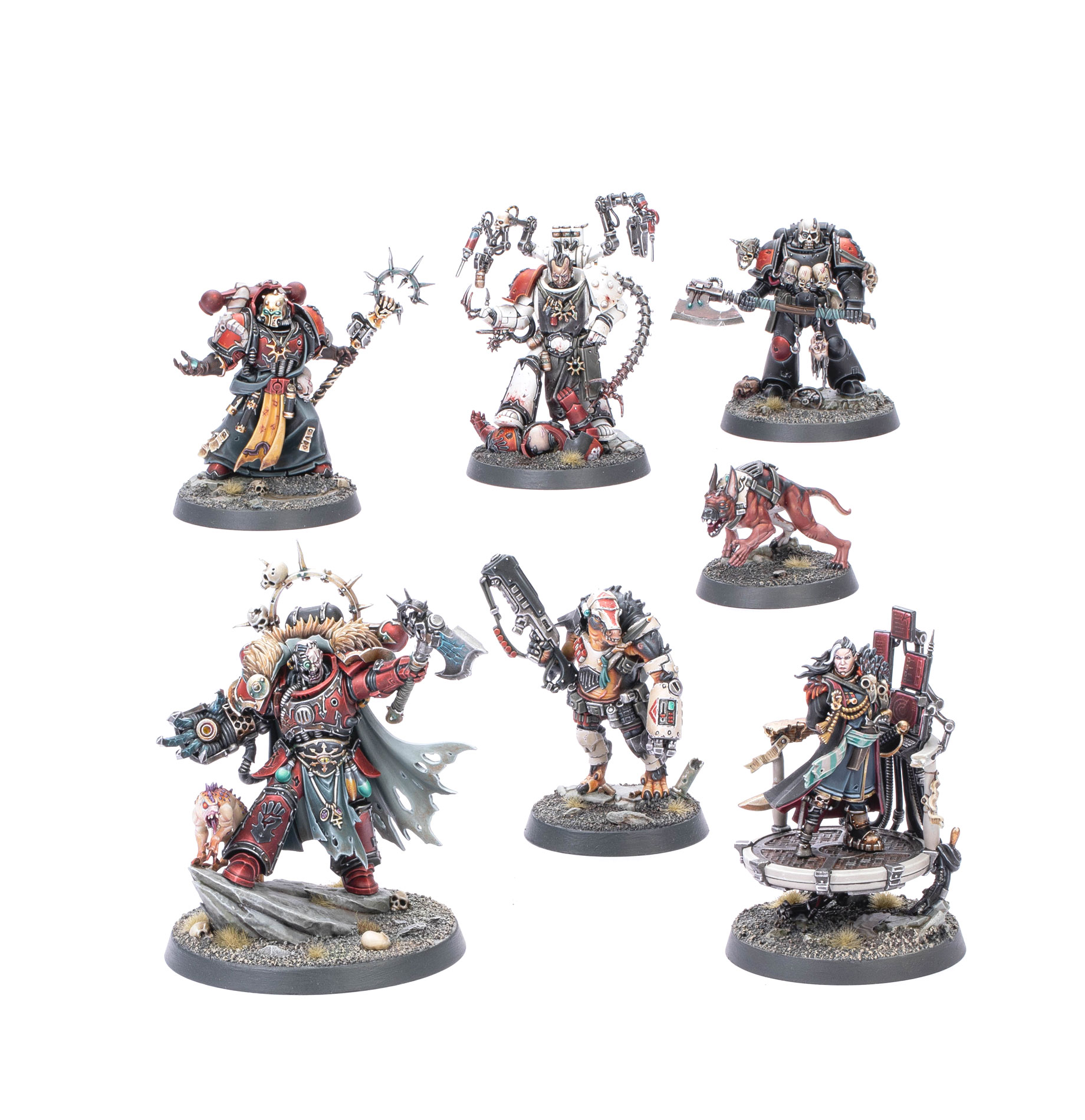 miniatures - Warhammer 40k - Huron Blackheart and the Masters of the Maelstrom box art