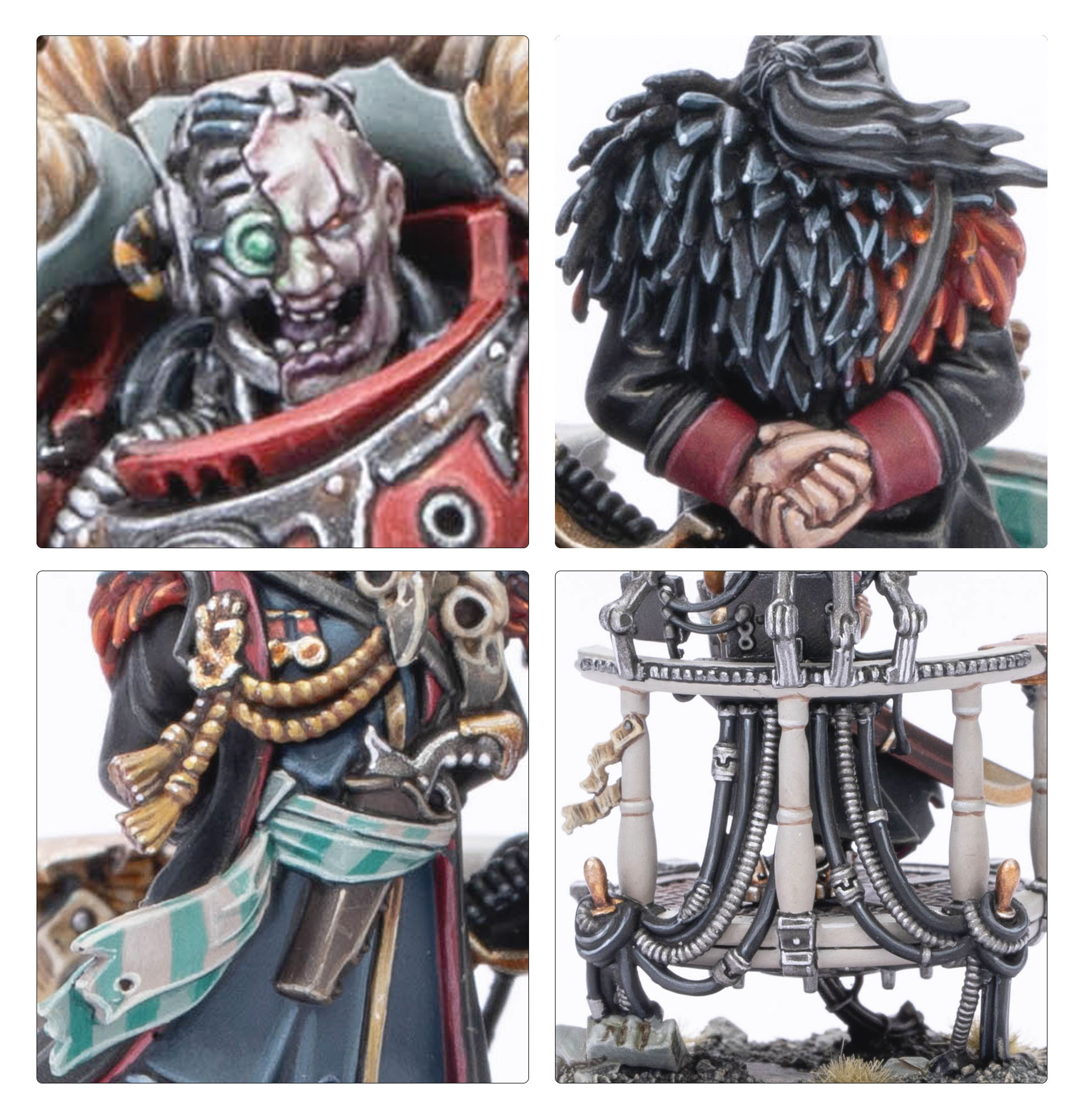 miniatures - Warhammer 40k - Huron Blackheart and the Masters of the Maelstrom – obsah