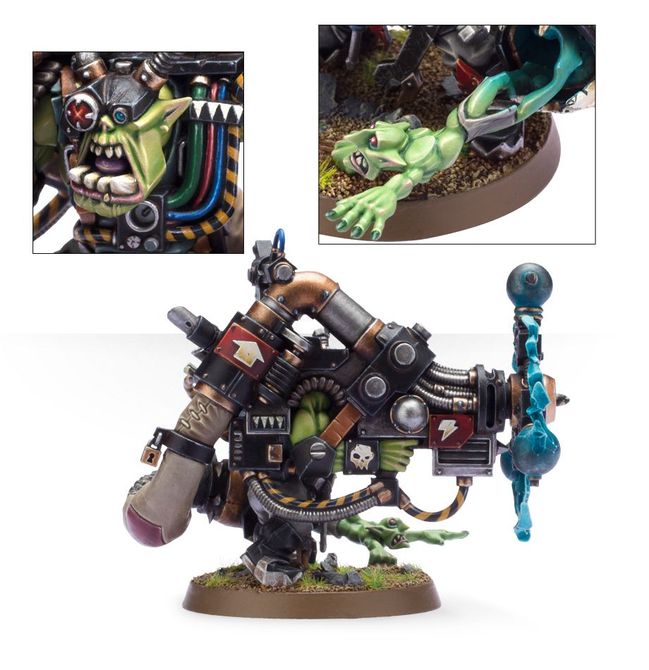 Big Mek with Shokk Attack Gun - view 4