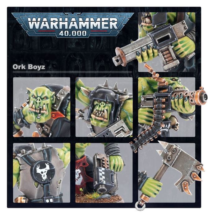 Warhammer 40K: Orks - Boyz - Tower of Games