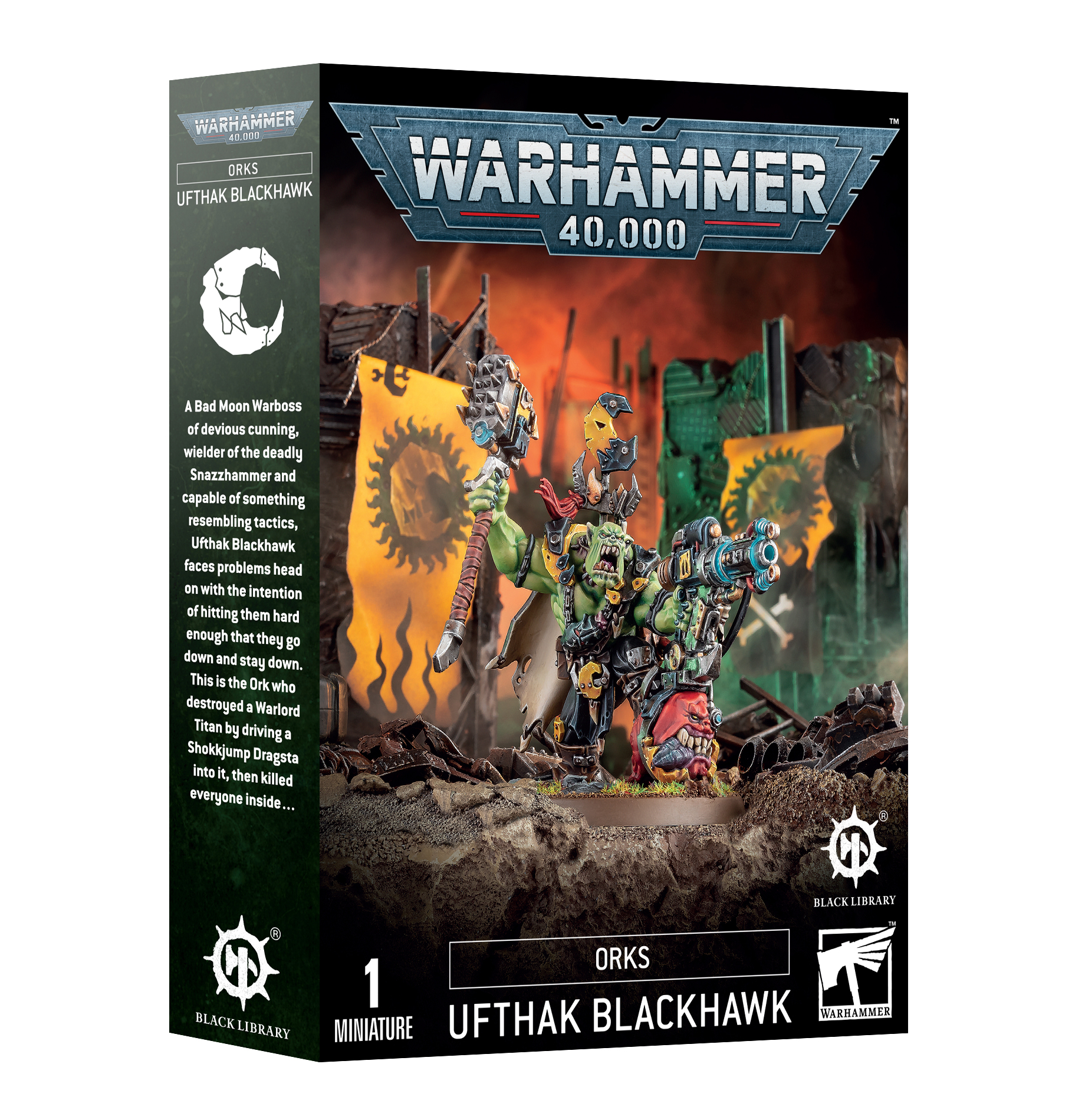 Livre 'Eul'Gros Dakka' Games Workshop - Français - Neuf - Réf BL-01100181049