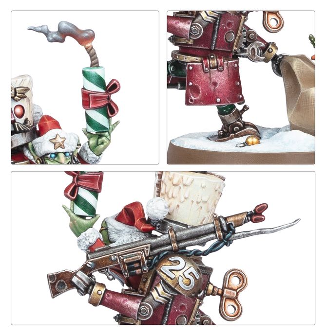 Da Red Gobbo's Tinboy - Miniatura Warhammer 40K Edizione Limitata 2025 - Nuovo Sigillato - Foto 3