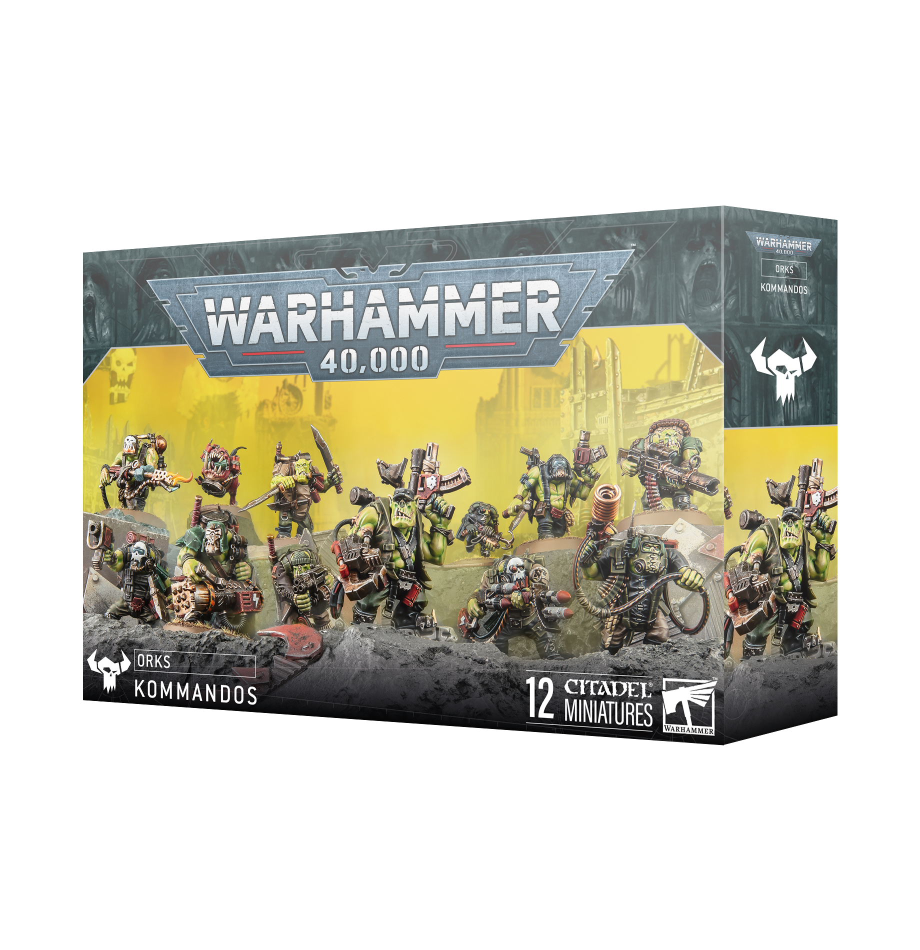 キャラクター Warhammer 40k Orks Kommandos 99120103127_WH40KOrksKommandos