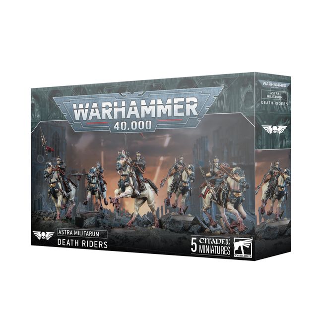 Caballería Warhammer 40K ASTRA MILITARUM: DEATH Korps Of Krieg Death Riders X 5 Warhammer 40k EUR 36,00 - DE Wargames Atlantic