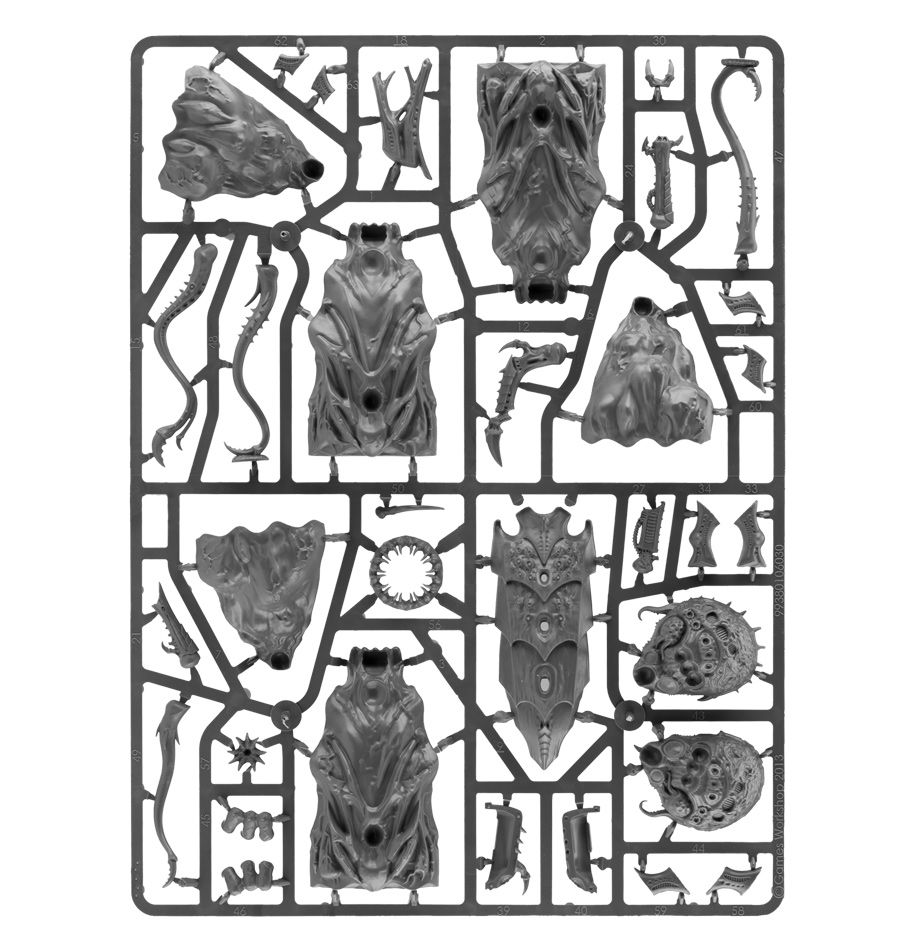 模型製作用品 Sporocyst, Spore Mines TYRANIDS 10 Spore Mines #1 Some Metals Warhammer 40K
