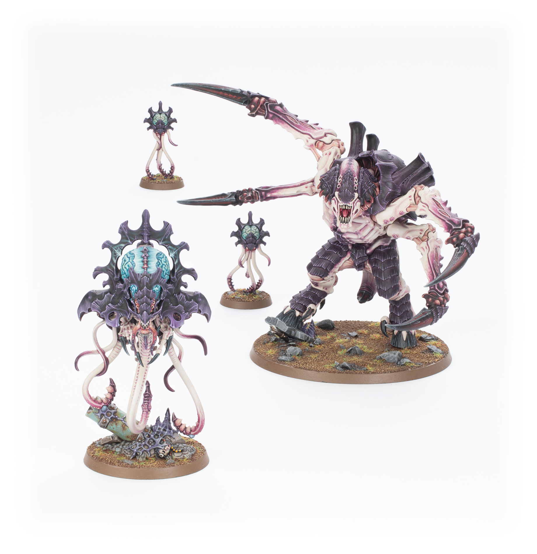 Warhammer 40k Tyranids 'Horrors Of The Hive' - Neurotyrant & Screamer-Killer NIB