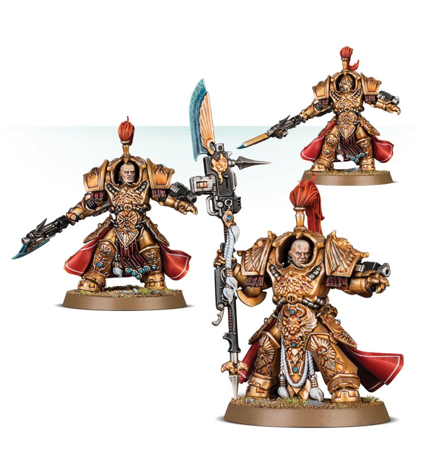 Shield-Captain in Allarus Terminator Armour reference photo