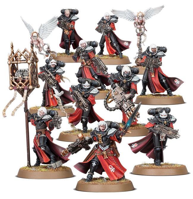 Adepta Sororitas Battle Sisters Squad - view 1
