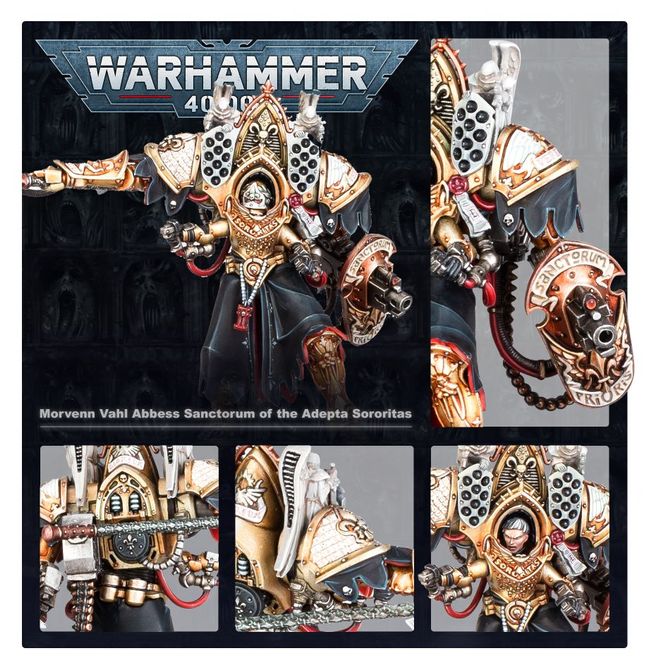 Morvenn Vahl, Abbess Sanctorum of the Adepta Sororitas - view 3