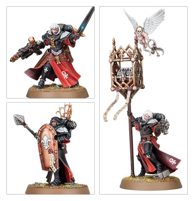 Alas De Sangre Adepta Sororitas: Battle Sisters Squad (52-20 Miniatura Warhammer 40k