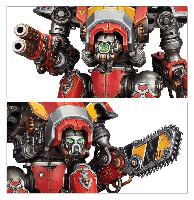 Dogues Rabatteurs X2 – Imperial Knights, Warhammer 40k, Neufs Déballés