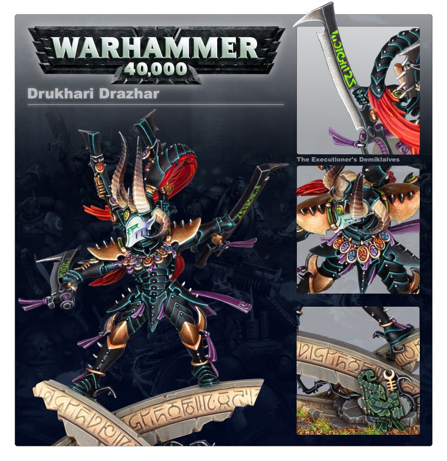 Drukhari: Drazhar – model detail