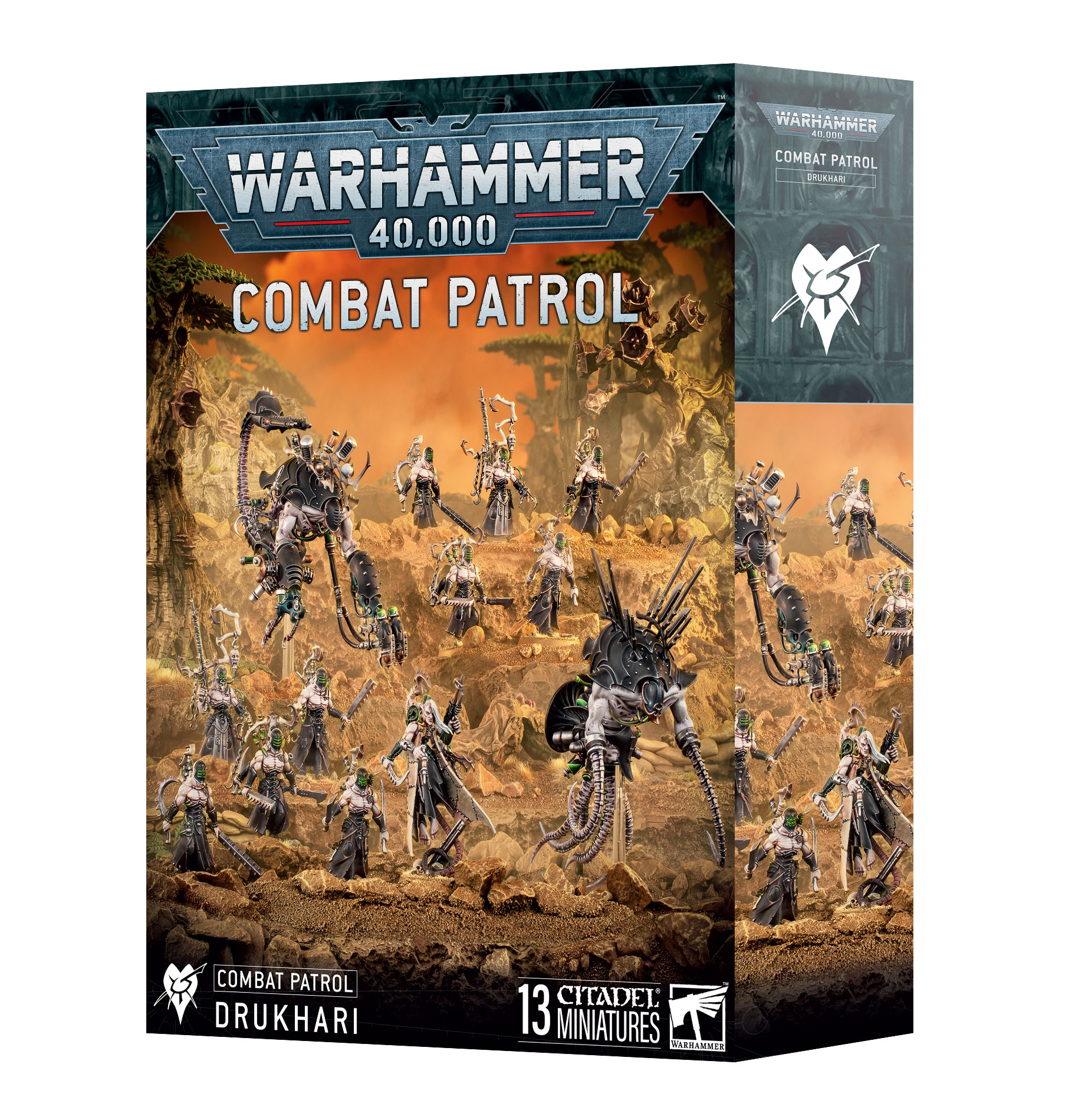 ウォーハンマー　WARHAMMER COMBAT PATROL DRUKHARI Combat Patrol: Drukhari
