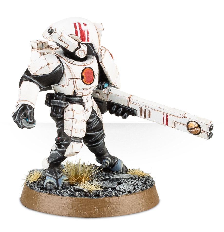 Fire Warriors Unit – T'au Empire – Warhammer 40K – Games Workshop – New On Sprue With Bases