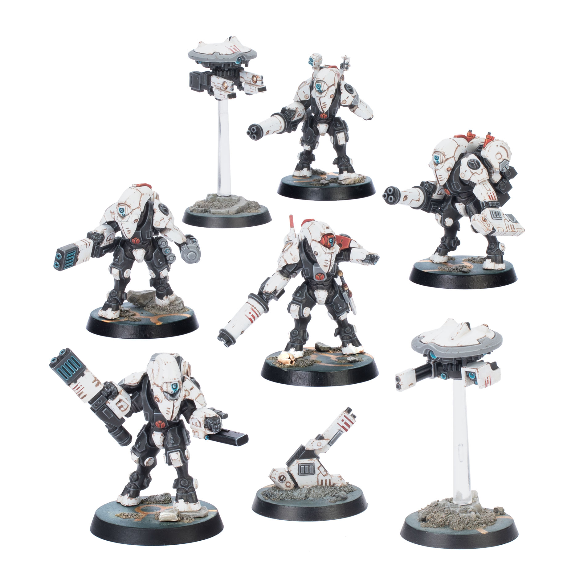 T'au Stealth Battlesuits