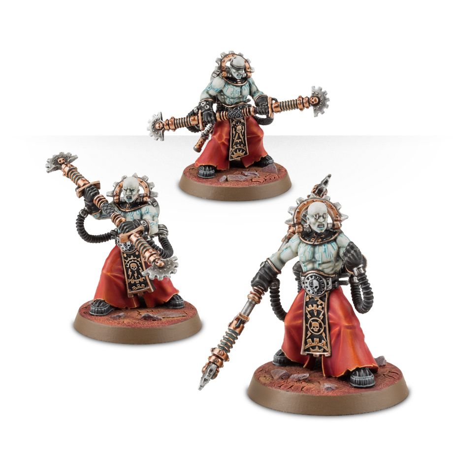 Electro-Priests – model detail