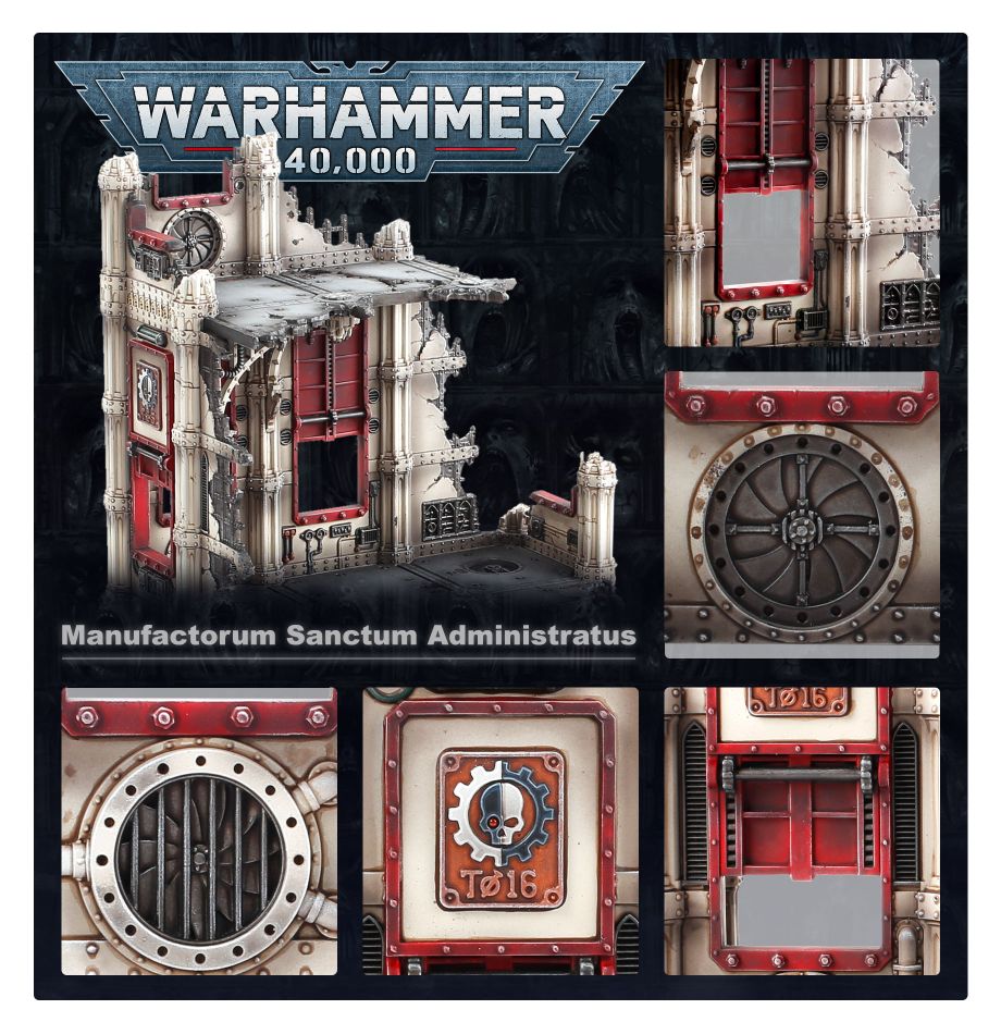 miniatures - Warhammer 40k - Battlezone: Manufactorum – Sanctum Administratus – detail 3