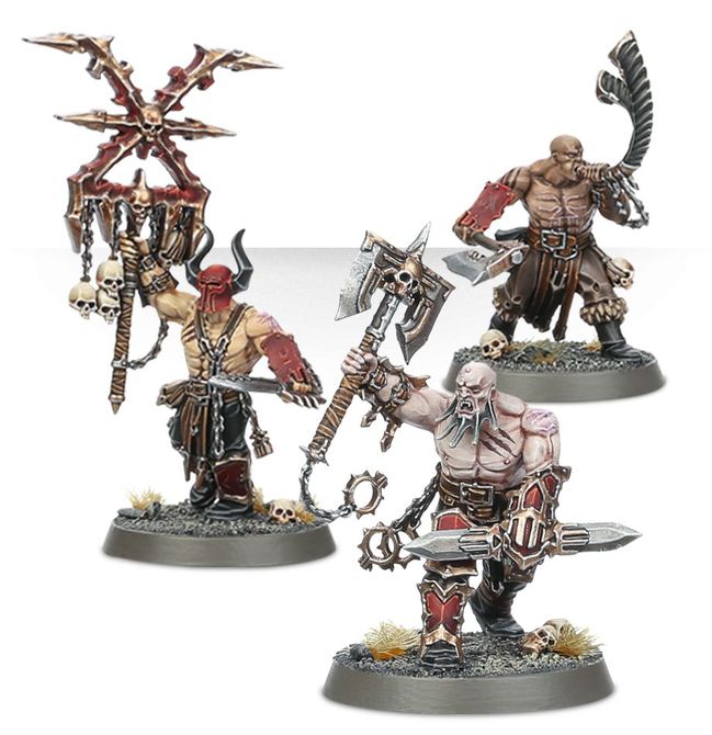 20x Bloodreavers Pour Conversion - Warhammer AOS Blades Of Khorne - P-00JB2