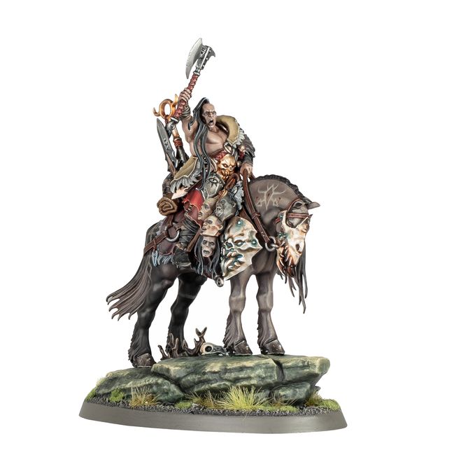 Darkoath Chieftain on Warsteed - view 1