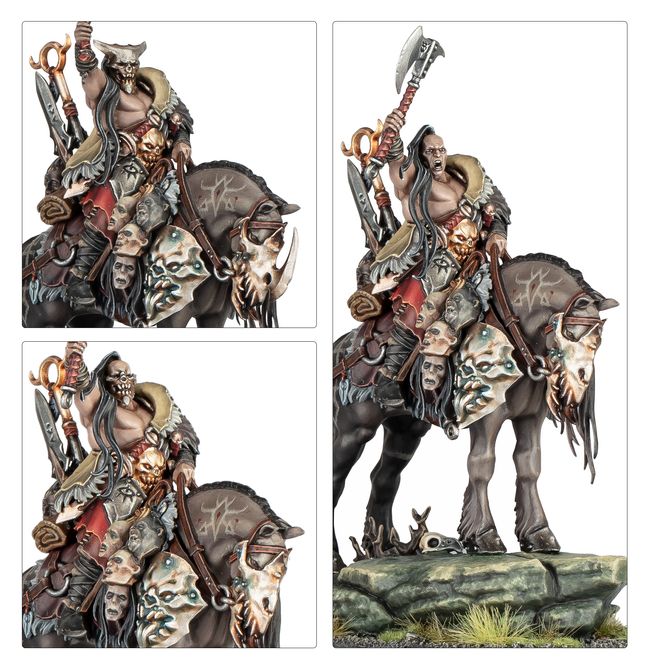 Darkoath Chieftain on Warsteed - view 3