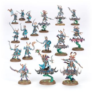 Speerspitze der Jünger des Tzeentch – Tzaangor-Kriegsherde