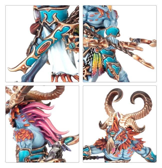 Spearhead: Disciples of Tzeentch – Tzaangor Warflock - view 12